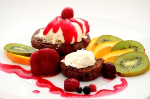 美味可口的水果蛋糕图片第张