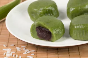 绿色青团图片第张