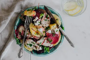 美味沙拉的制作图片第张