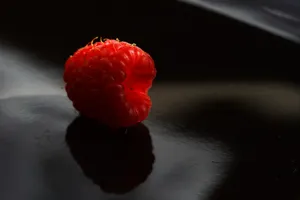 鲜红的树莓图片第张