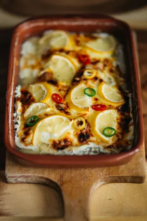 美味的柠檬鱼砂锅图片第张