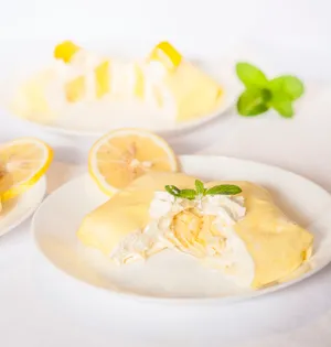 美味好吃的榴莲蛋糕图片第张