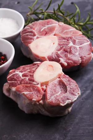 新鲜的猪排骨图片第张