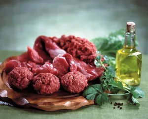 新鲜的肉丝肉块图片第张