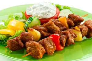 味道鲜美的肉串图片第张