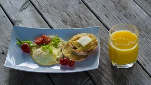 美味煎蛋早餐图片第张