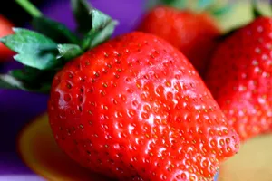 微距草莓图片第张