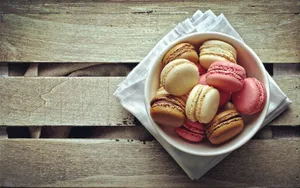 美味的马卡龙桌面壁纸第张