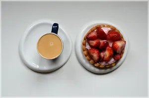 下午茶咖啡配蛋糕图片第张