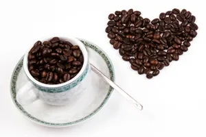 咖啡豆近景图片第张