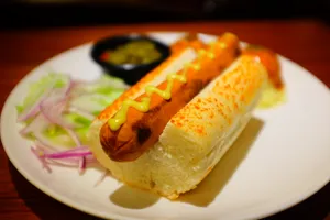 超美味的热狗图片第张