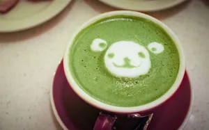 美味的抹茶饮品图片第张