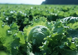 生菜菜地图片第张