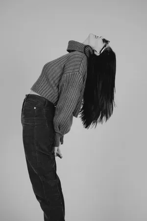 黑白艺术人体写真图片