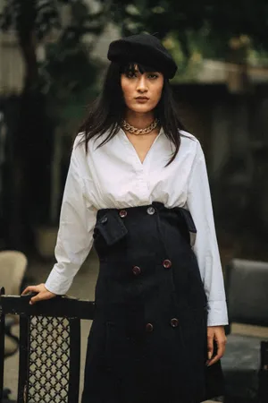 高冷美女模特图片