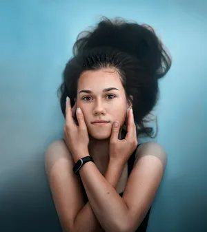 迷人美女模特图片