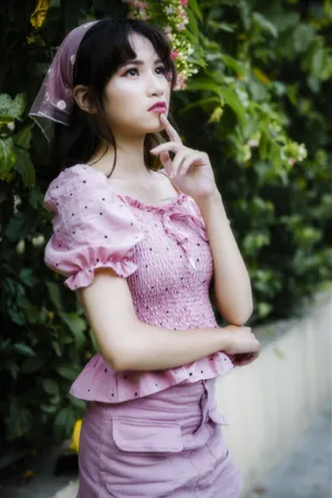 亚洲清纯美女写真图片第1张