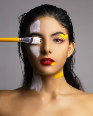 彩绘艺术摄影图片