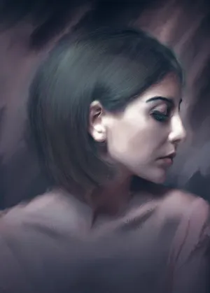 美女艺术美术作品图片_1