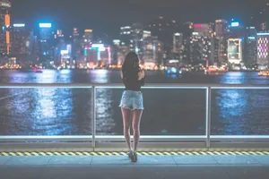午夜都市美女人体摄影