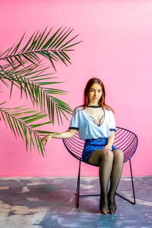 美女黑色袜图片