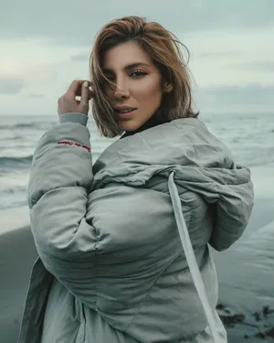 海边非主流美女写真图片_1