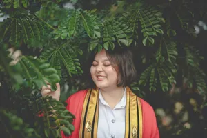 胖女生圆脸头像图片_1