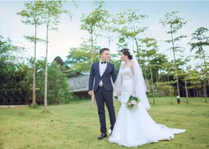 户外婚纱照图片