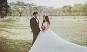 唯美高清婚纱图片_1