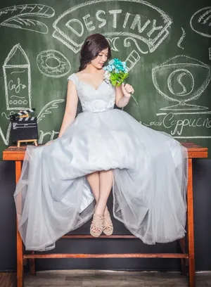 婚纱美女写真图片第1张