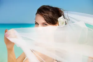 欧美白色婚纱头像