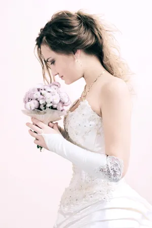 美丽的婚纱图片_1