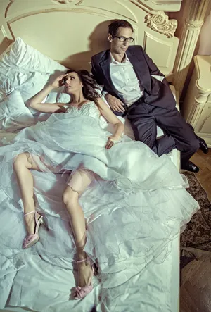情侣婚纱照