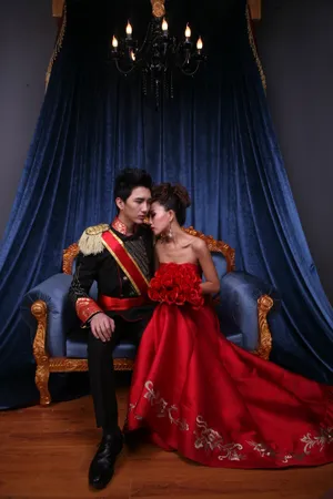 情侣婚纱照图片