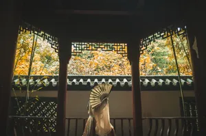 古风汉服美女身影图片第1张