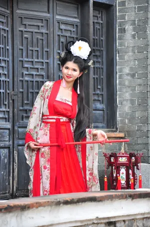 美丽古装美女照片_1