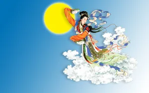 嫦娥奔月图片