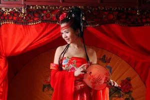 古装新娘美女图片