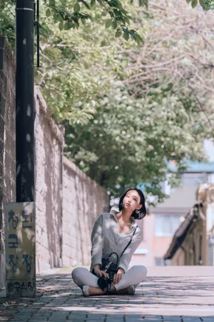 文静小清新女生图片