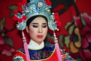 台湾戏曲美女演员图片