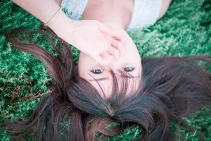 森系氧气女生图片_1