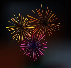 节日烟花背景图片_1