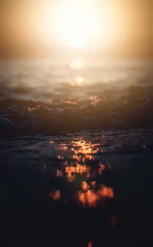 逆光非主流海浪图片_1