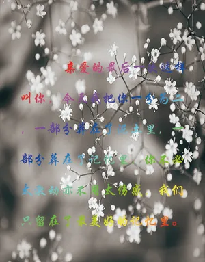 伤感非主流带字图片
