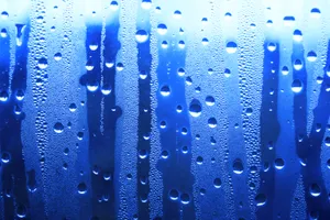 蓝色水珠非主流图片第1张