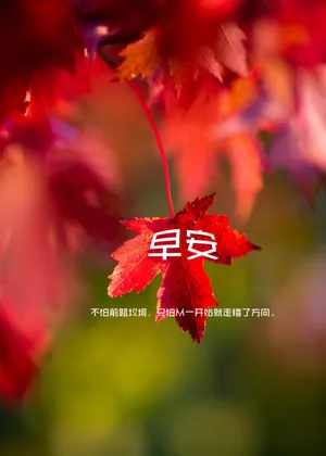 秋分朋友圈早安语图片_1