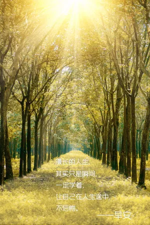 早安正能量文字图片