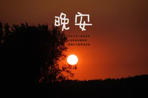 唯美温暖晚安心语文字_1