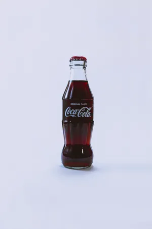 玻璃瓶装可乐图片_1