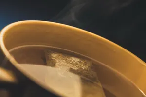 泡茶茶包特写图片_1